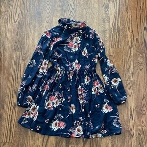Floral Navy Women’s Dress